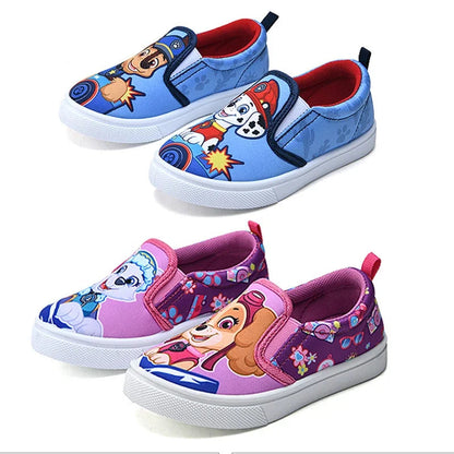 Kids Canvas Sneakers with Paw Patrol
