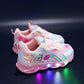 Elsa Frozen Light-Up Kids Sneakers