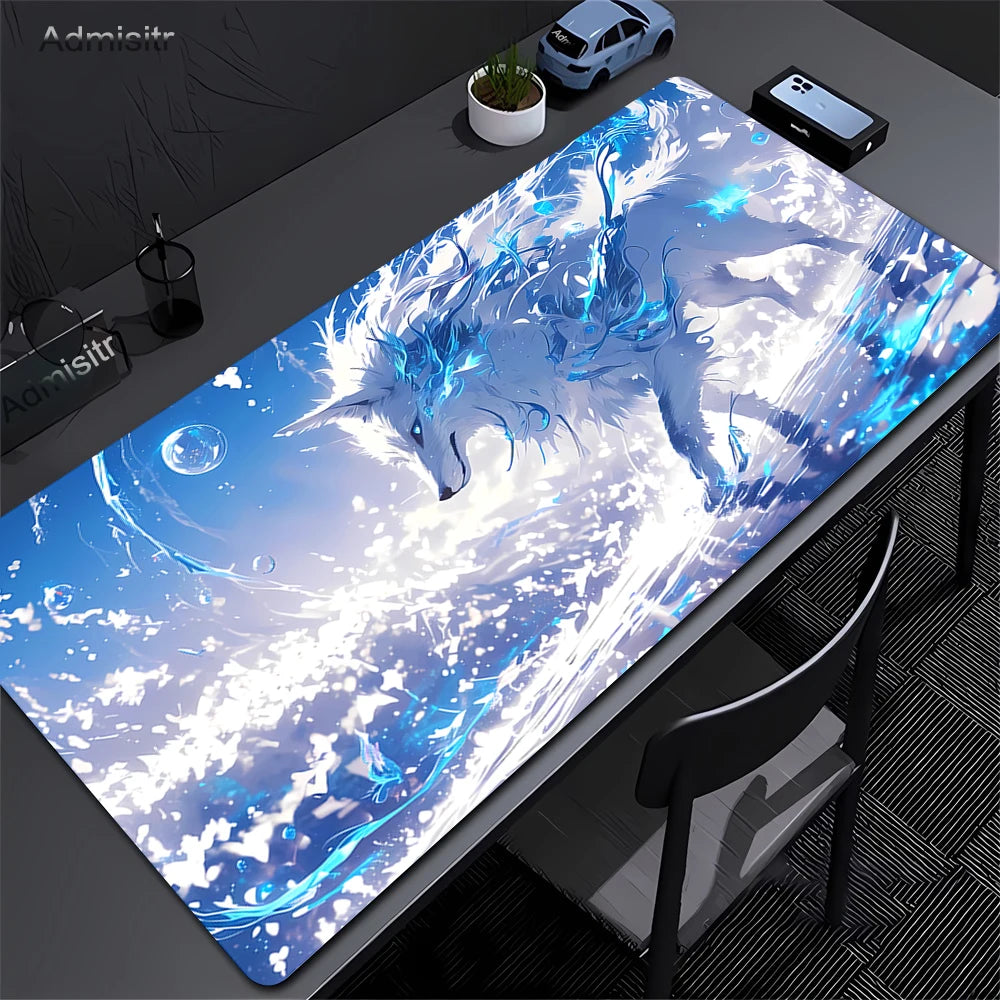 Mythical Fox Landscape Desk and Keyboard Mat