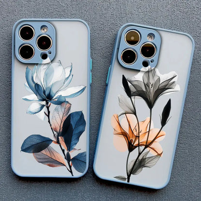 Floral Ink Wash Phone Case (for iPhone)