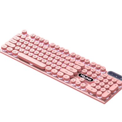 Yolpha Full Wired Ergonomic Gaming Keyboard with Backlighting
