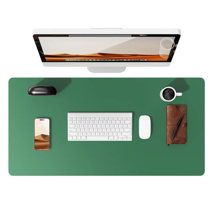 Large Colourful PU Leather Office Desk Mat