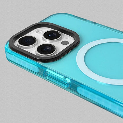 Transparent Neon Magsafe Case (for iPhone)