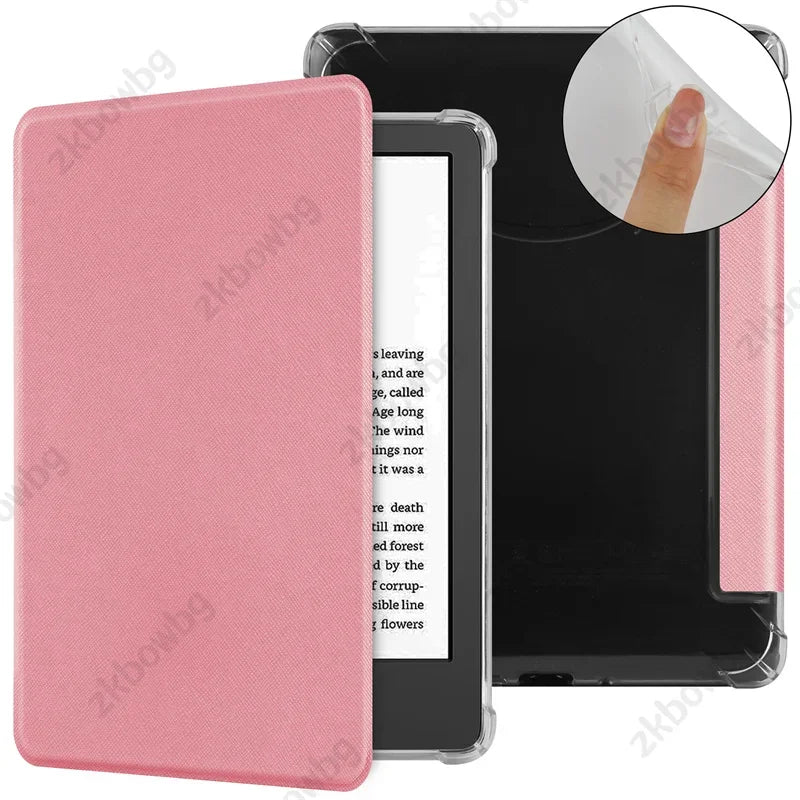 Silicone Back Smart Case for Kindle Paperwhite