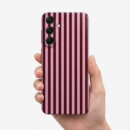 Vertical Stripes Samsung Galaxy A Case – Hard Shockproof Cover