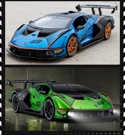 Battery-operated Model Car 1:24 of Lamborghini Essenza SCV12