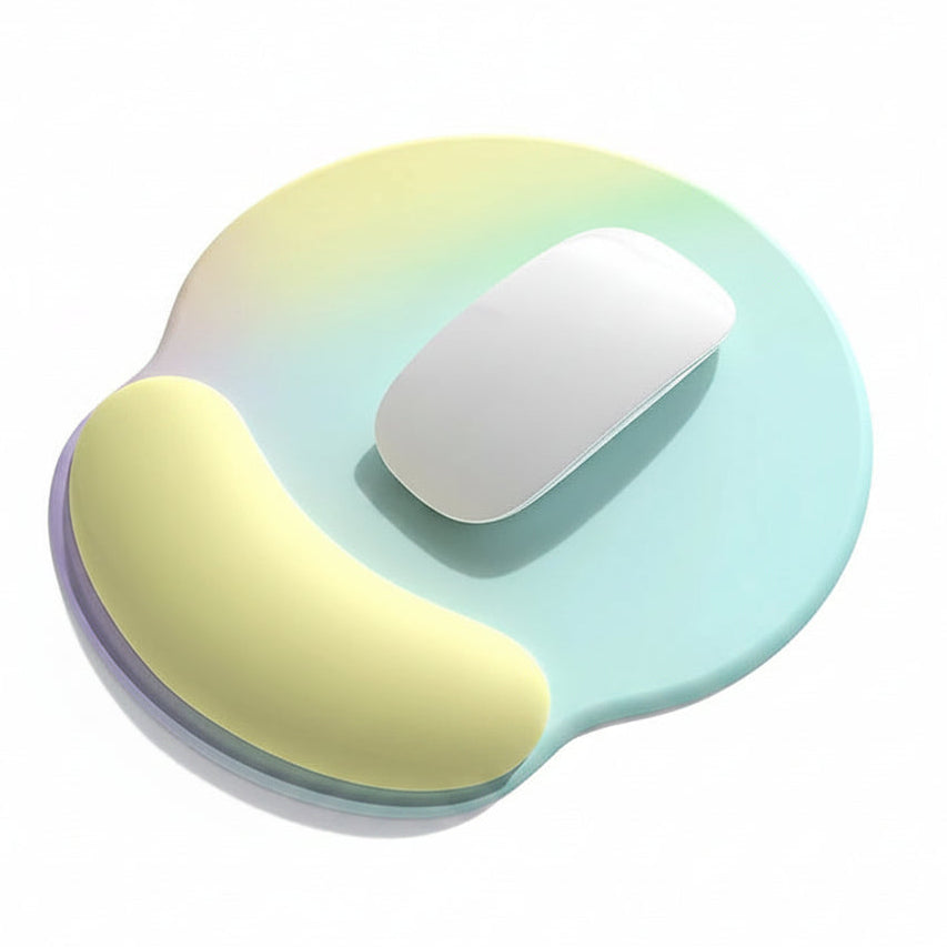 Pastel Ergonomic Mouse Pad with Wrist Rest