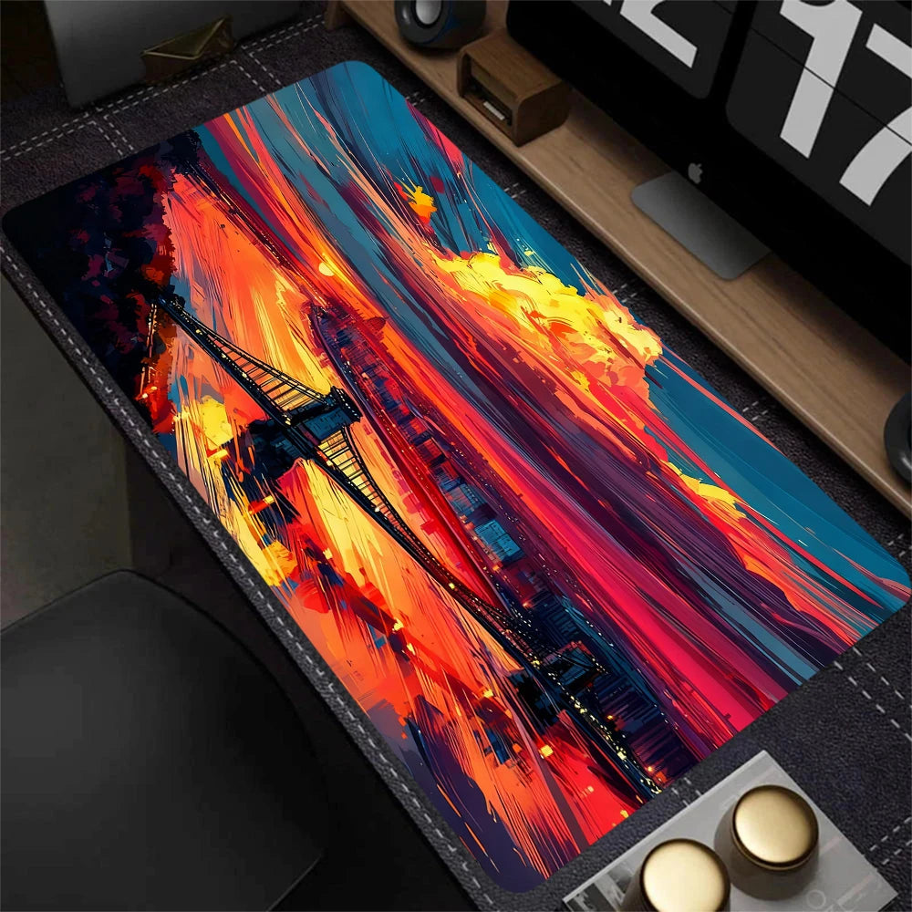 Beautiful Galaxy Space Computer Desk Mat