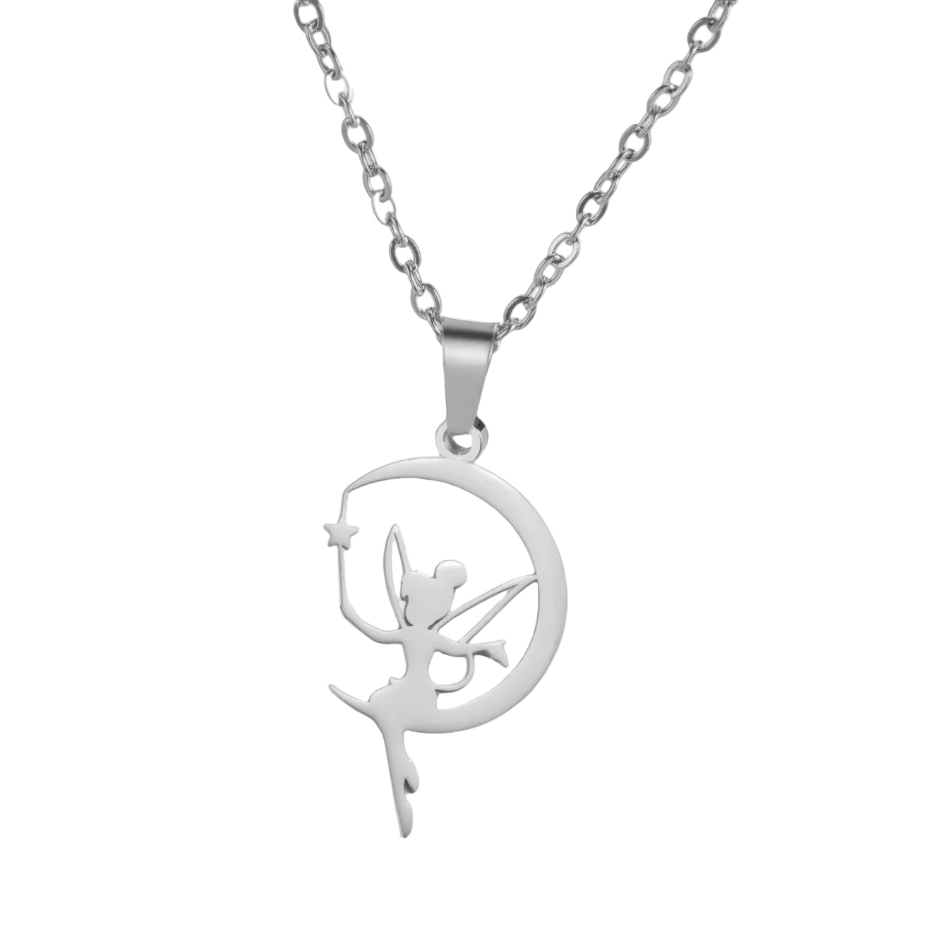 Stainless Steel Necklace of Tinkerbell