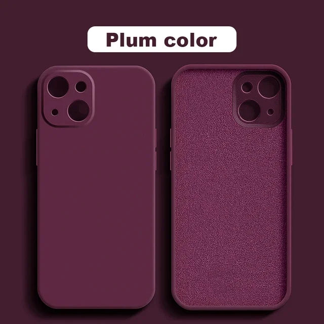 Luxury Liquid Silicone Shockproof iPhone Case - iPhone 12 Models