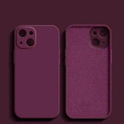 Luxury Liquid Silicone Shockproof iPhone Case - iPhone 13 Models