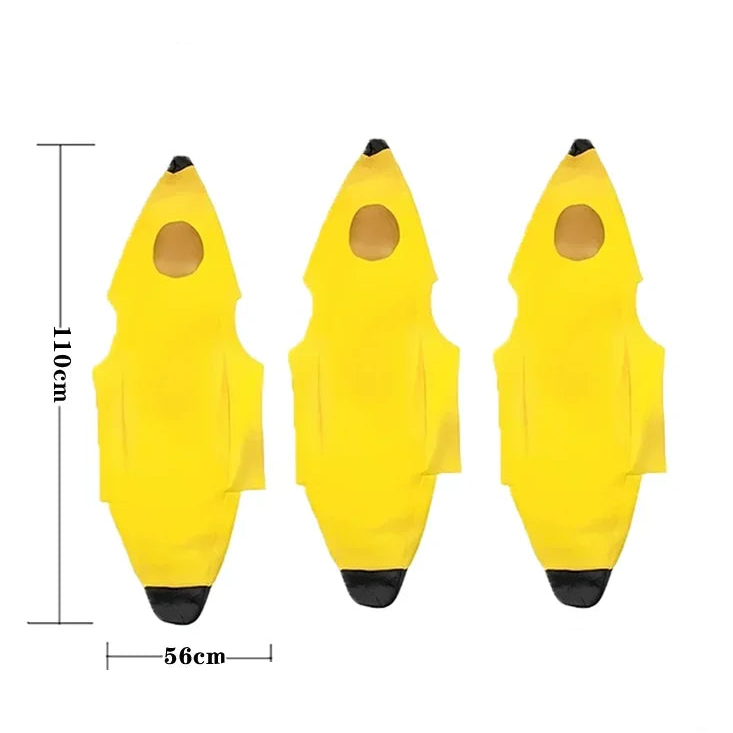 Kids & Adult Banana Funny Costume