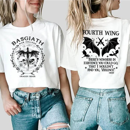 Women's Graphic Tee of Basgiath War College