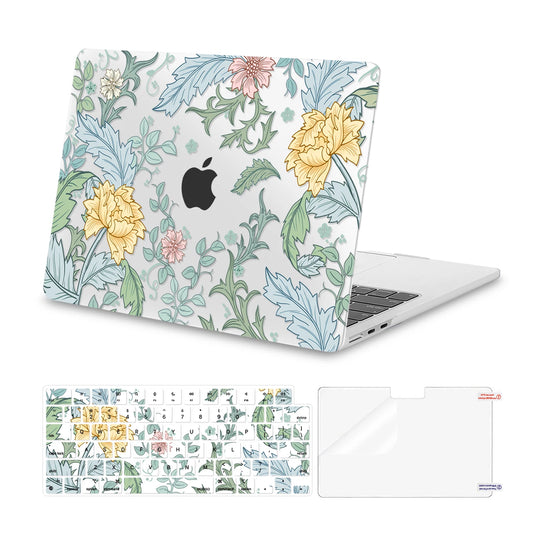 Colourful Hardshell Protective Laptop Case (for Macbook)