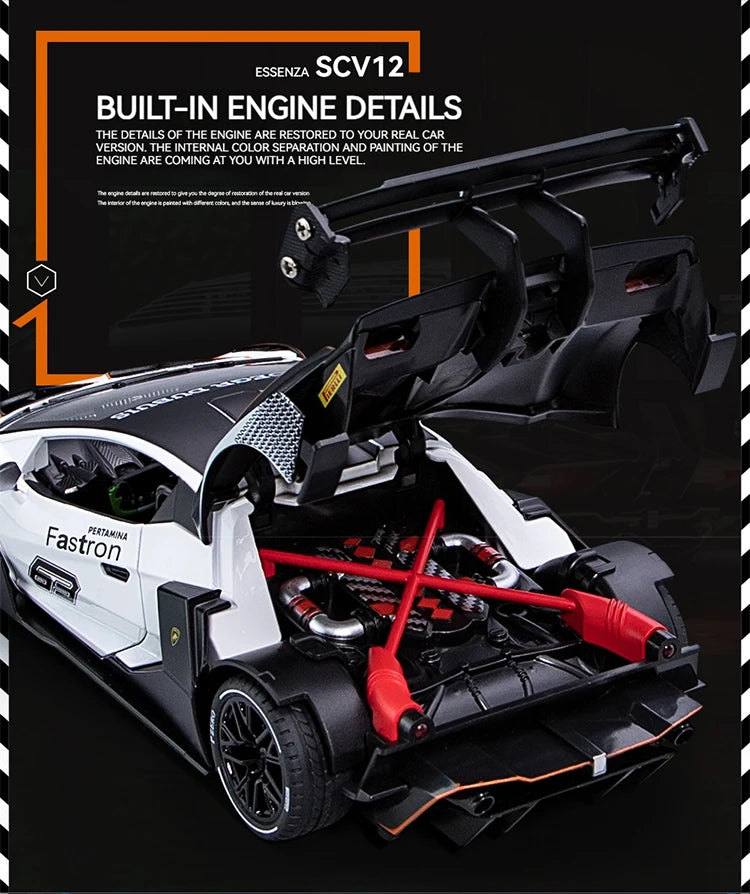 Lamborghini Essenza SCV12 Battery-operated 1:24 Model Car