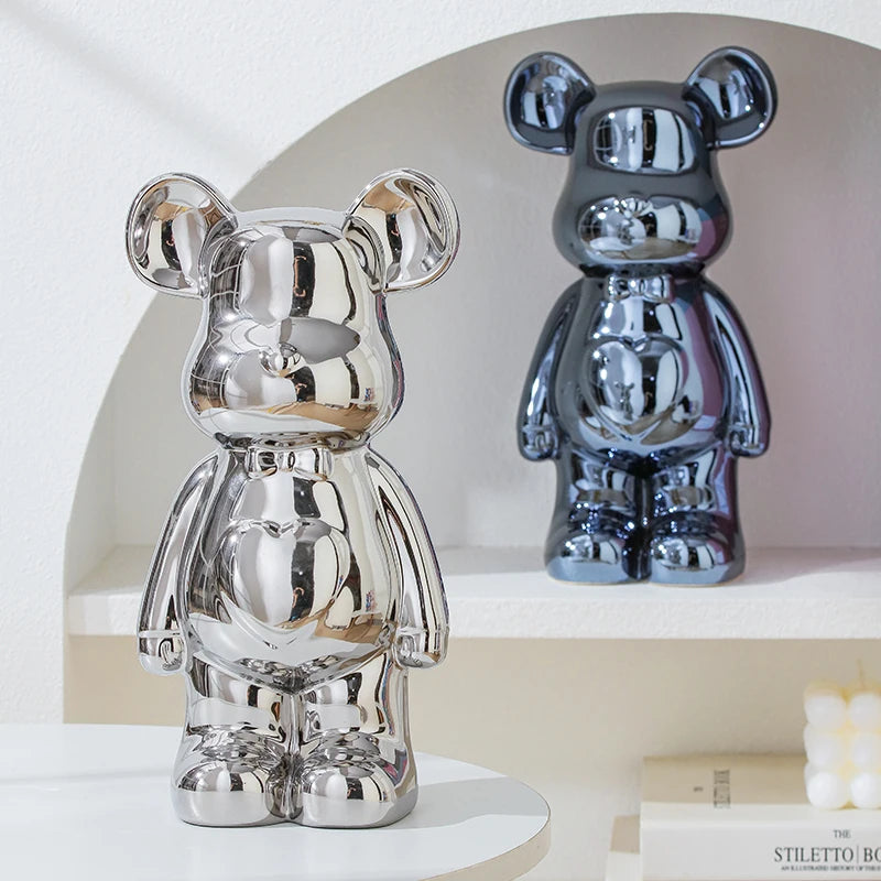 Shiny Bear Home Décor Figurine 17/27cm