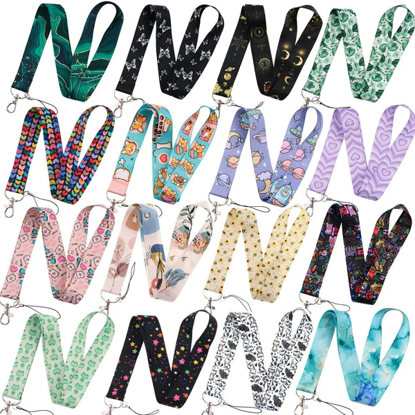 Colourful Cute Office Lanyards