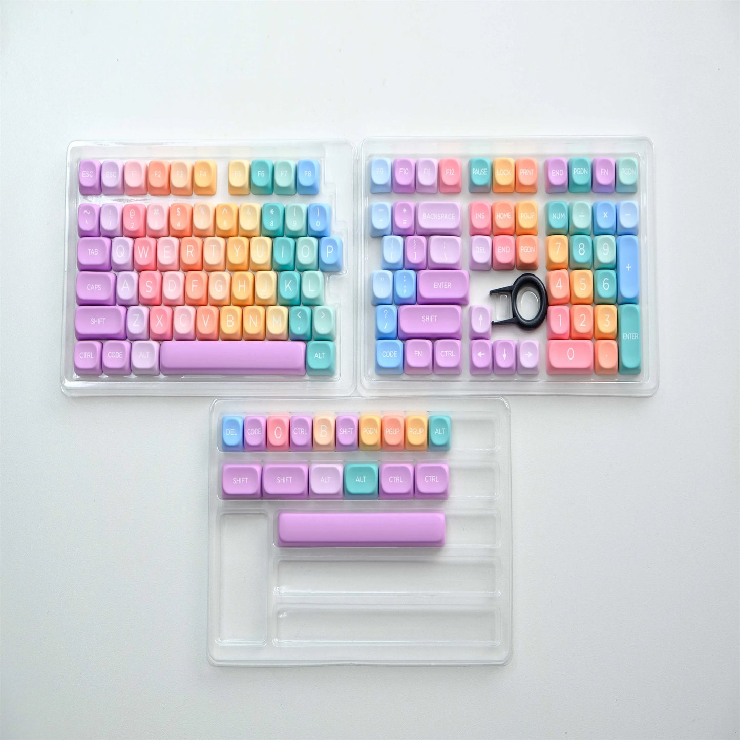 Colourful Gummies PBT Keycaps (126 Keys)