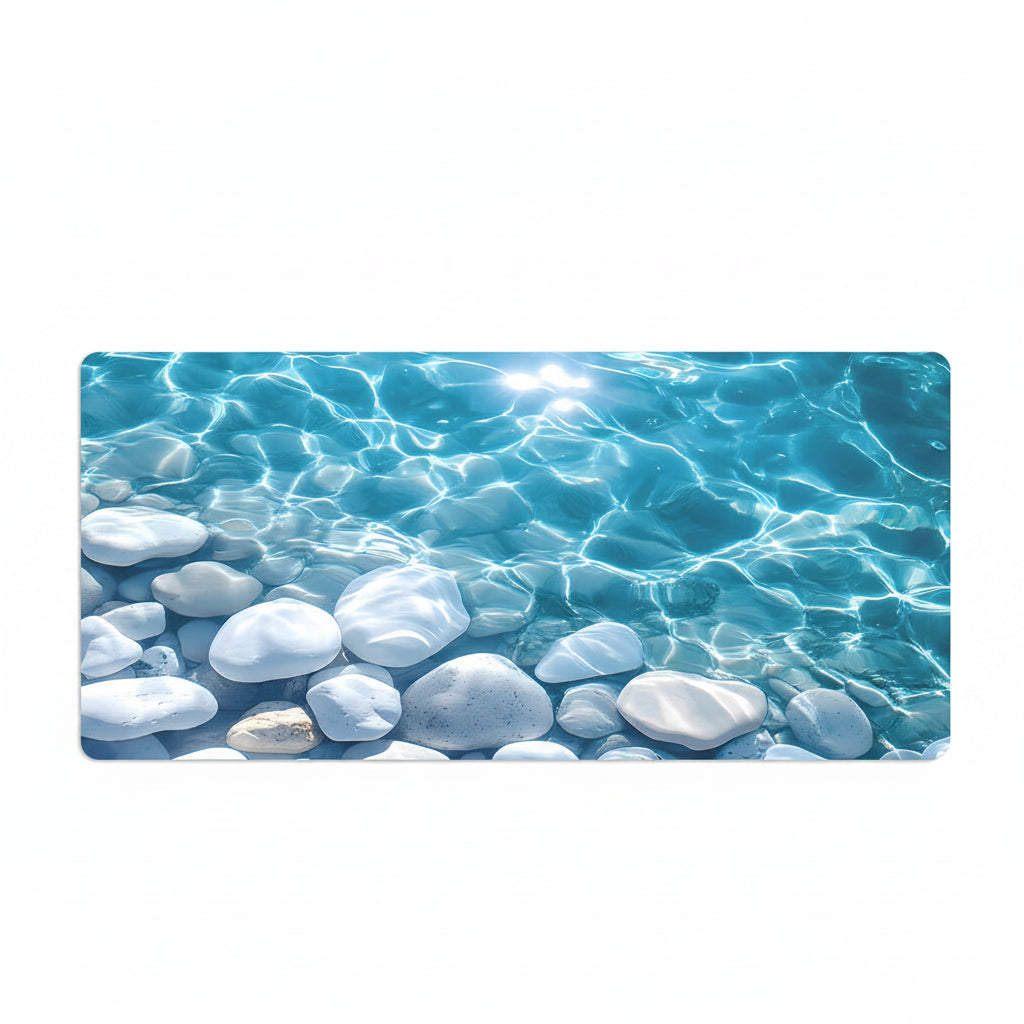 Tranquil Water Computer Desk Mat