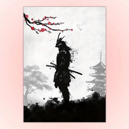 Japanese Scenery and Samurai Canvas Printswall