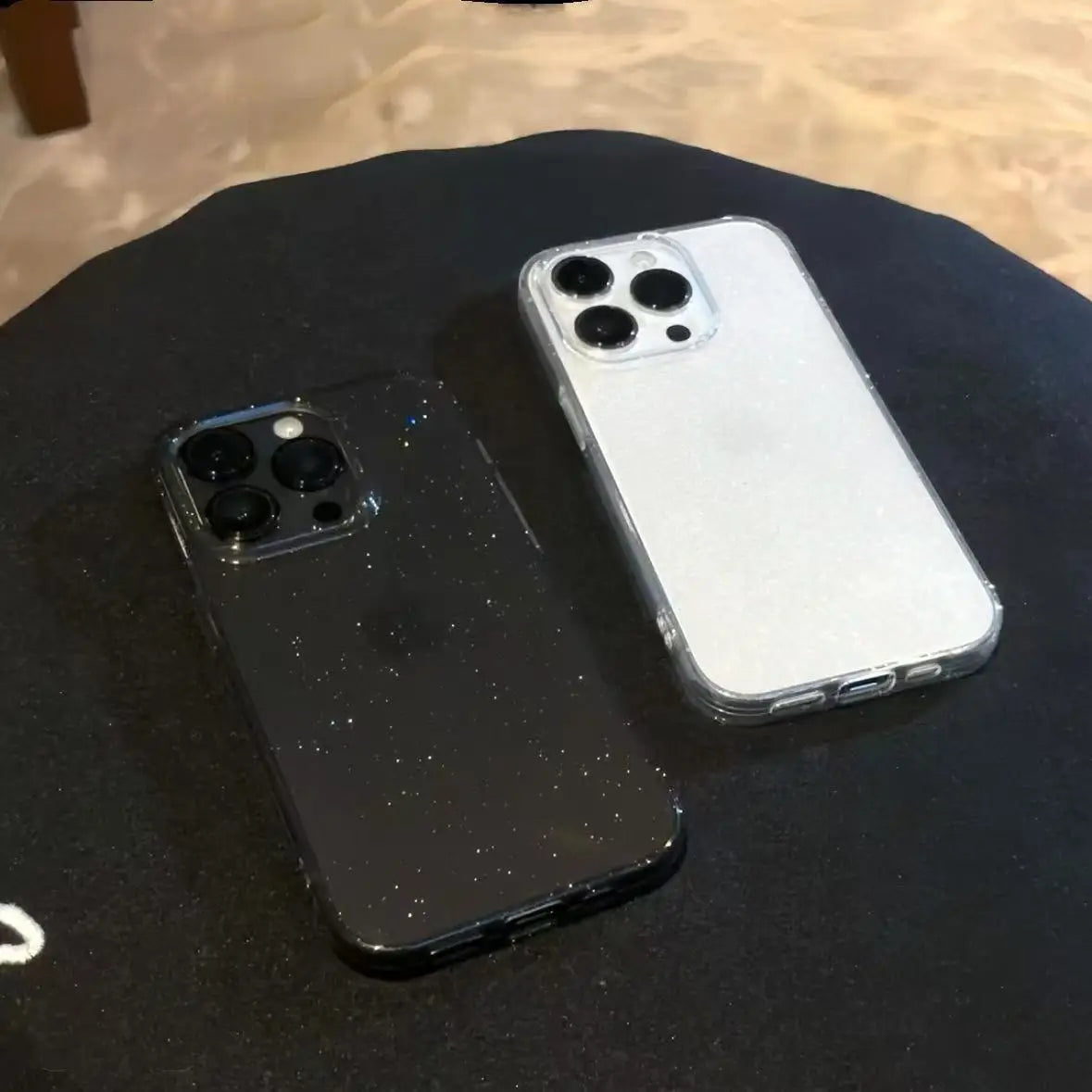 Glitter Clear Phone Case (for iPhone)
