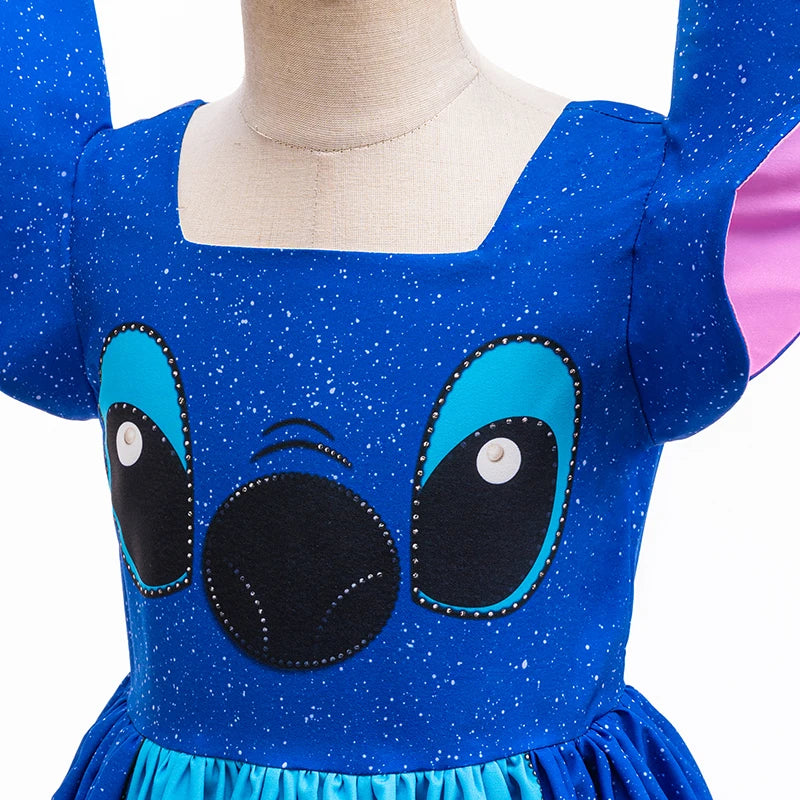 Kids Costume Dress of Alien Stitch