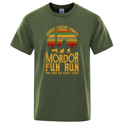Mordor Fun Run Men's Graphic Tee