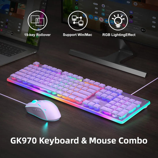 MageGee Silent Gaming Keyboard and Mouse