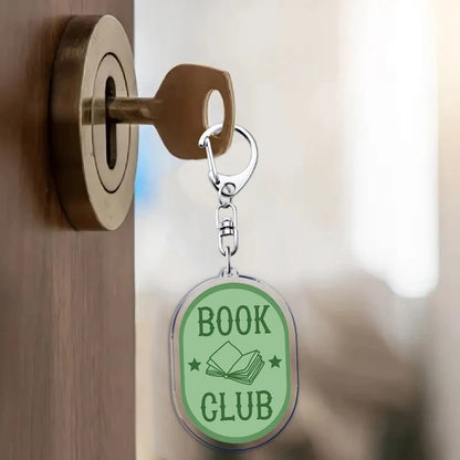 Book Lover Acrylic Keychains