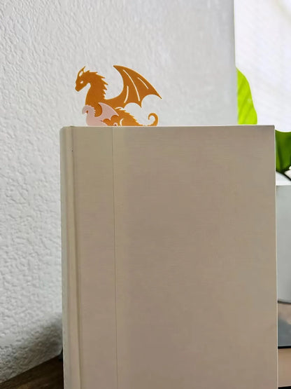 Dragon Bookmark with Tassels Inspired by Fourth Wing