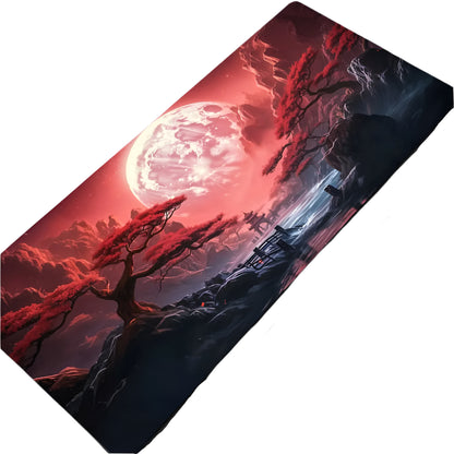 Computer Desk Mat of Japanese Sakura Cherry Blossom