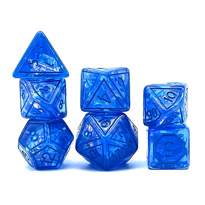Magic Stone Resin Dice Set – Polyhedral RPG Dice