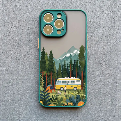 Van Life Forest Landscape Phone Case (for iPhone)