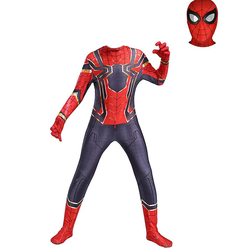 Spiderman Cosplay Lycra Costume (Kids & Adults)