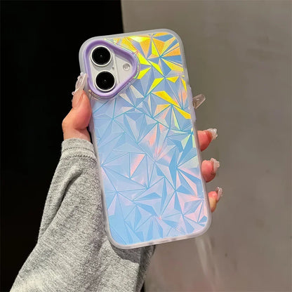 Colourful Laser Diamond iPhone Case