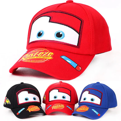 Kids Baseball Cap Hat of Lightning McQueen