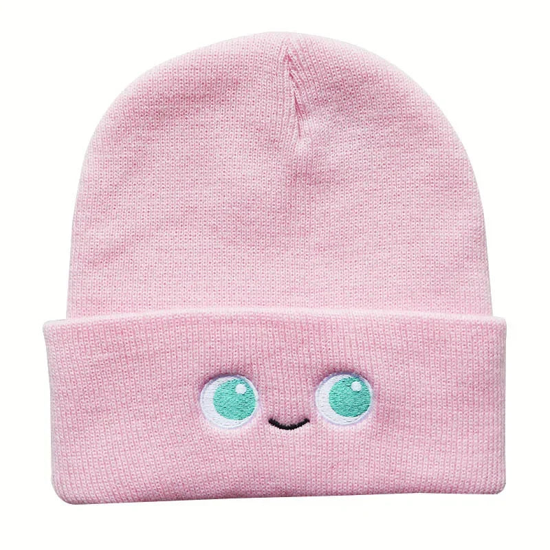 Adult Knit Beanie with Pokémon Faces