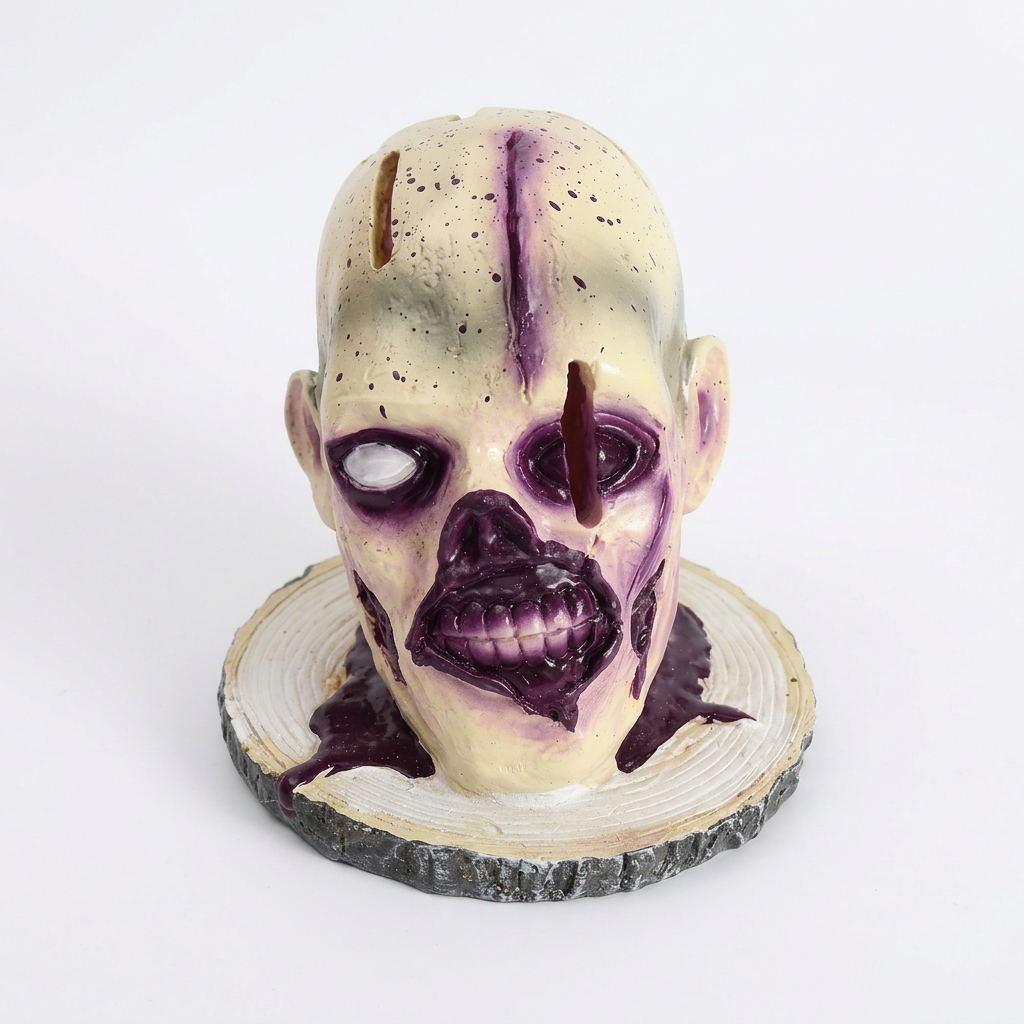 Skull Knife Block – Gothic Skeleton Kitchen Knife Holder