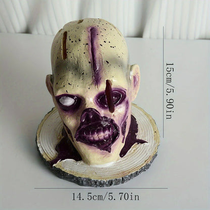 Skull Knife Block – Gothic Skeleton Kitchen Knife Holder