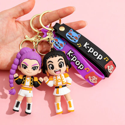 K-POP Demon Hunters Keychains