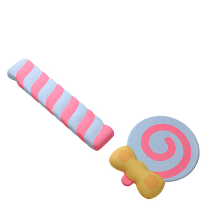Lollipop Keyboard and Mouse Wrist Supports
