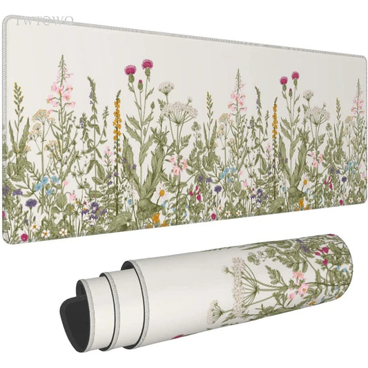 Cottage Garden Computer Desk Mat
