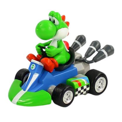 Pull Back Race Car Toy of Super Mario