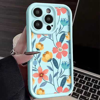 Flower Garden Shockproof iPhone Case - iPhone 13 range