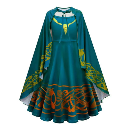 Kids Dress-up Costume of Merida from Brave