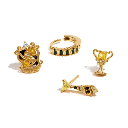 4pcs Earring Set of Harry Potter Houses