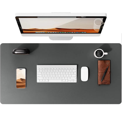 Large Colourful PU Leather Office Desk Mat