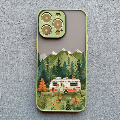 Van Life Forest Landscape Phone Case (for iPhone)
