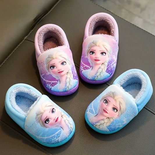 Disney Princess Kids Winter Slippers