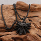 The Witcher Wolf Head Pendant Necklace